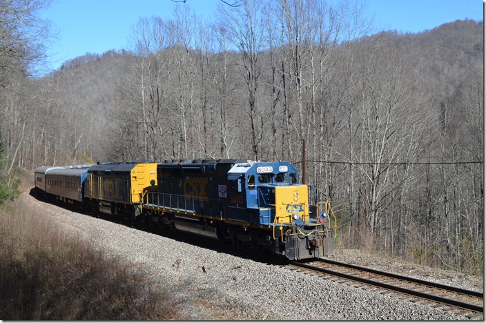 CSX Santa Train Wakenva. View 3. 