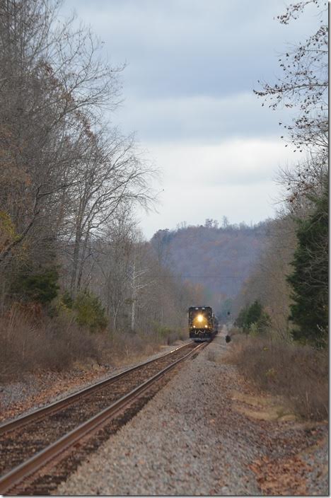 CSX 4384. Hardwood VA. View 2.