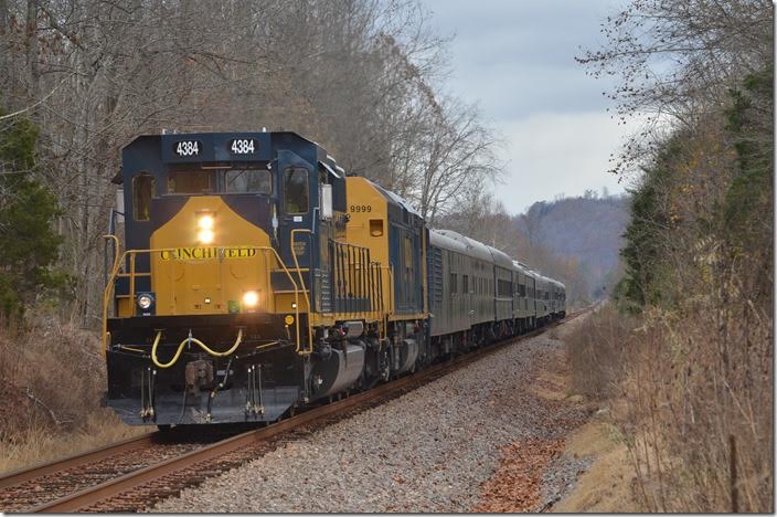 CSX 4384. Hardwood VA. View 3.