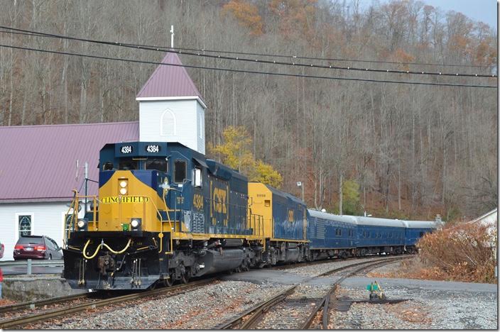 CSX 4384. Dante VA. View 2.