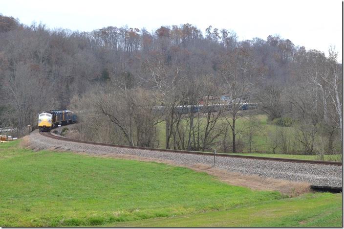 The big curve near Starnes.