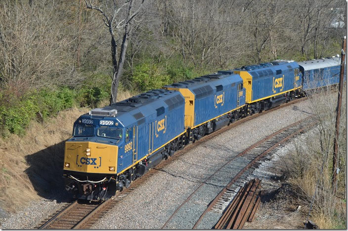 CSX 9992-9999-9993. View 5. St Paul VA.