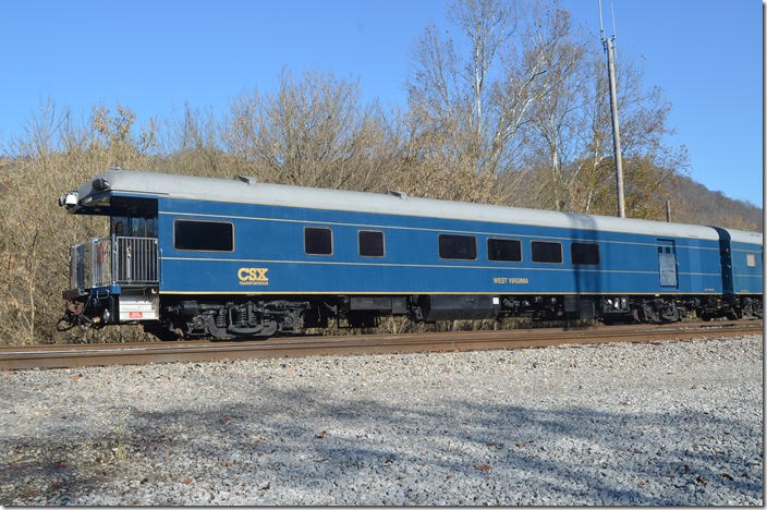 CSX bus car 994310 West Virginia. View 2. Shelby KY.