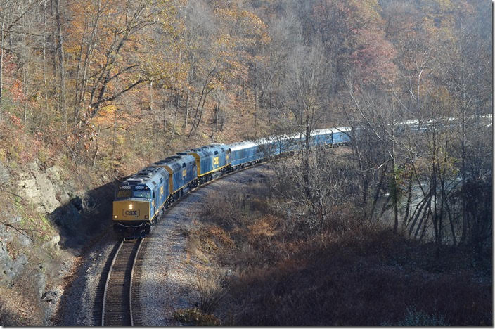 Arriving Fremont VA, at 9:08 a.m. CSX 9992-9999-9993.