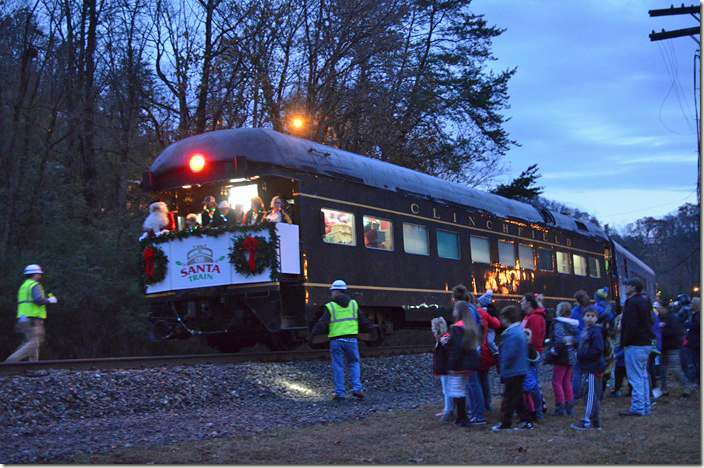 CSX personnel keep the area safe until the train stops.