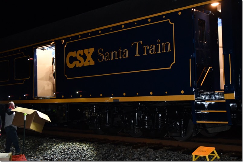 CSX Santa Train. Marrowbone KY.