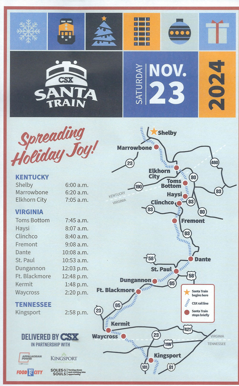 The schedule was presumably the same south of Elkhorn City. I headed back home to watch Saturday football games.