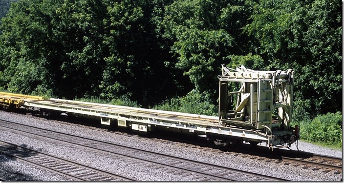 CSX scorpion ramp car 912308 is build by Kershaw.