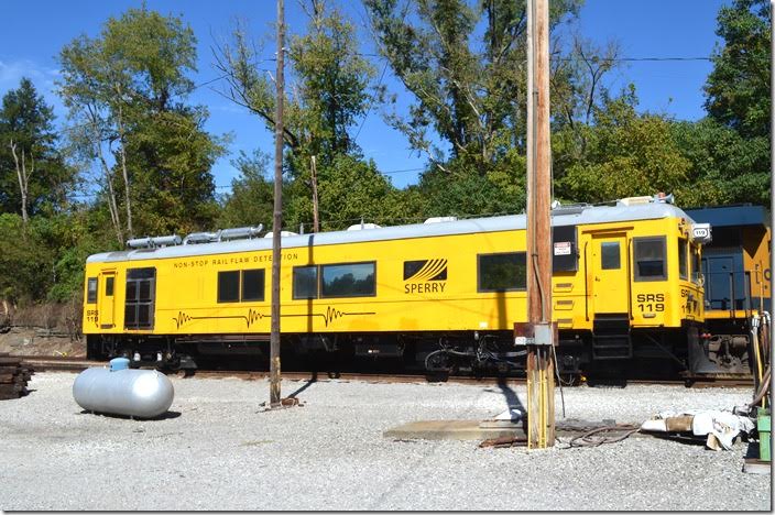 At least the Big Sandy is important enough that they inspect the track with a Sperry car! SRS 119. Shelby KY.