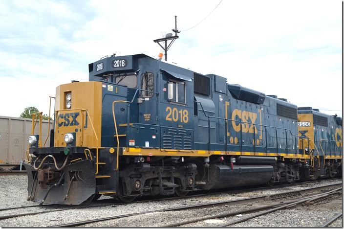 CSX GP38-3 2018. Huntington. View 2.