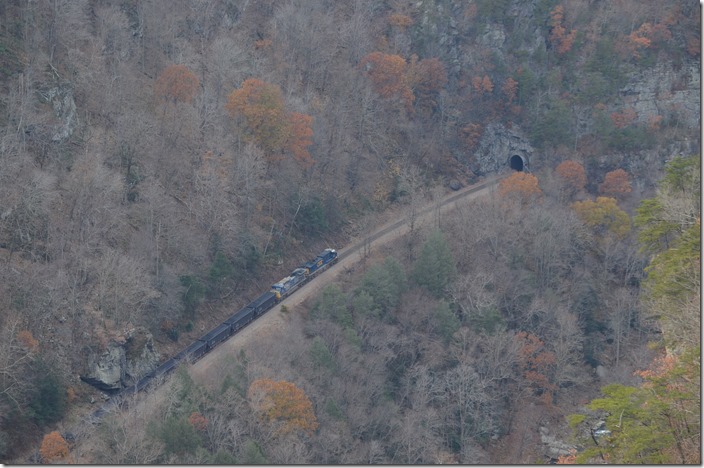 Of course all coal trains need a pusher from Shelby to Dante, Va. 