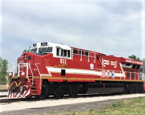 CSXT 911. Honoring Our 1st Responders.