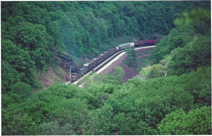 1992. Sand Patch grade. Note signal.