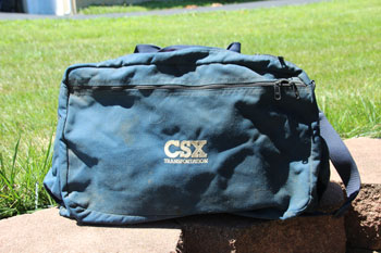 CSXT employee over night duffel bag