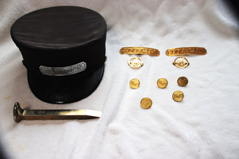 Portion of a Baltimore & Ohio Railroad's passenger service Trainman/Conductor uniform