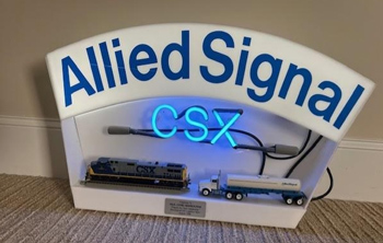 CSX - Allied Signal - Locomotive - Truck - display