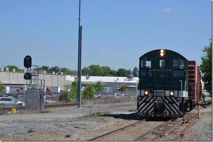 Waiting to get out on NS’s Bristol Line. ETRY 214 Johnson City TN.