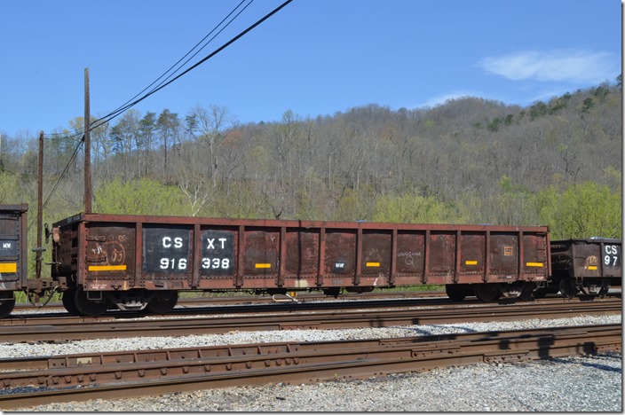 CSX MW gon 916338. Shelby KY.