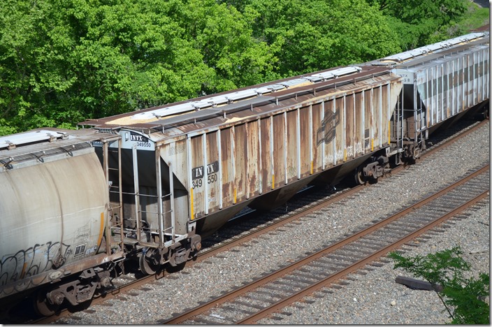 INTX 349550 came from the Chicago & Northwestern, Carl Shaver’s old employer. Shelby KY.