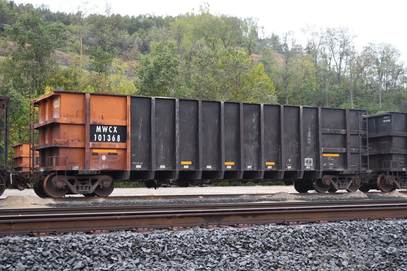 MWCX (Midwest Railcar Corp.) 101368 is 4,000 cu ft, 203,900 and built 05-1977. In its glory days it was a member of someone's coal fleet.