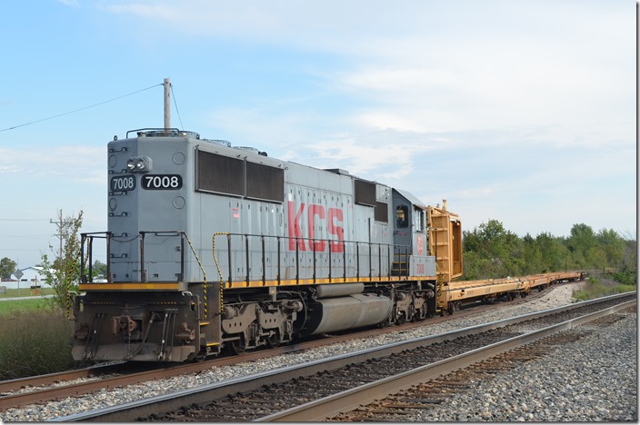 KCS SD50 7008 McElhany MO.