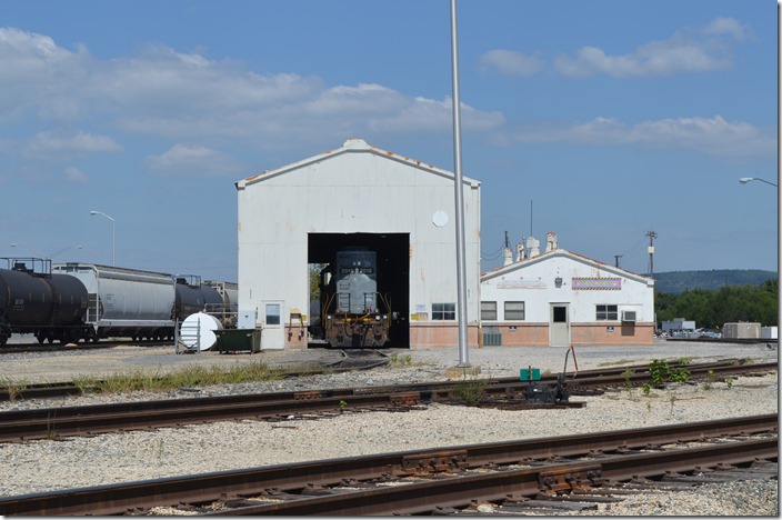 KCS small diesel shop at Heavener OK. 