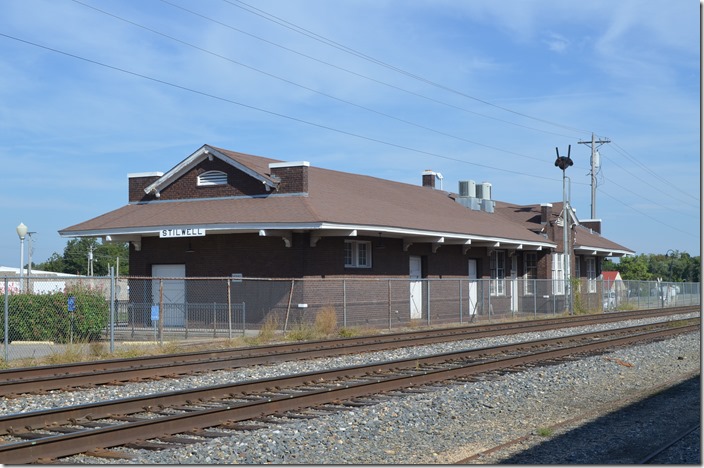 Stilwell depot built in 1912. 