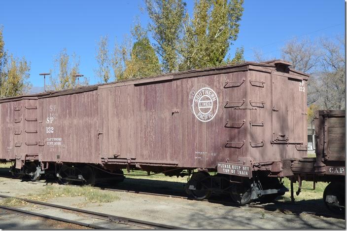 SP boxcar 132. Laws CA.