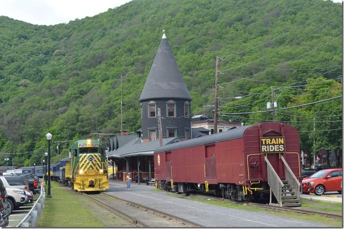 Lehigh Gorge Scenic Ry depot. Jim Thorpe PA.