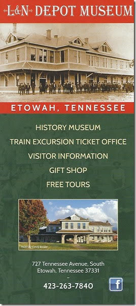 Etowah Museum brochure cover image.