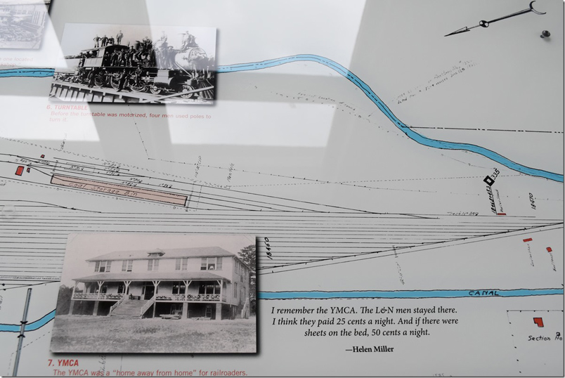 L&N Depot Museum Etowah TN. Yard map 1920. Part 3.