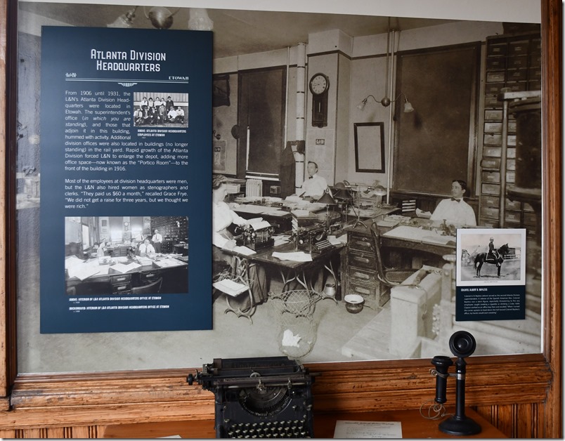 L&N Depot Museum Etowah TN. Atlanta Div HQ.