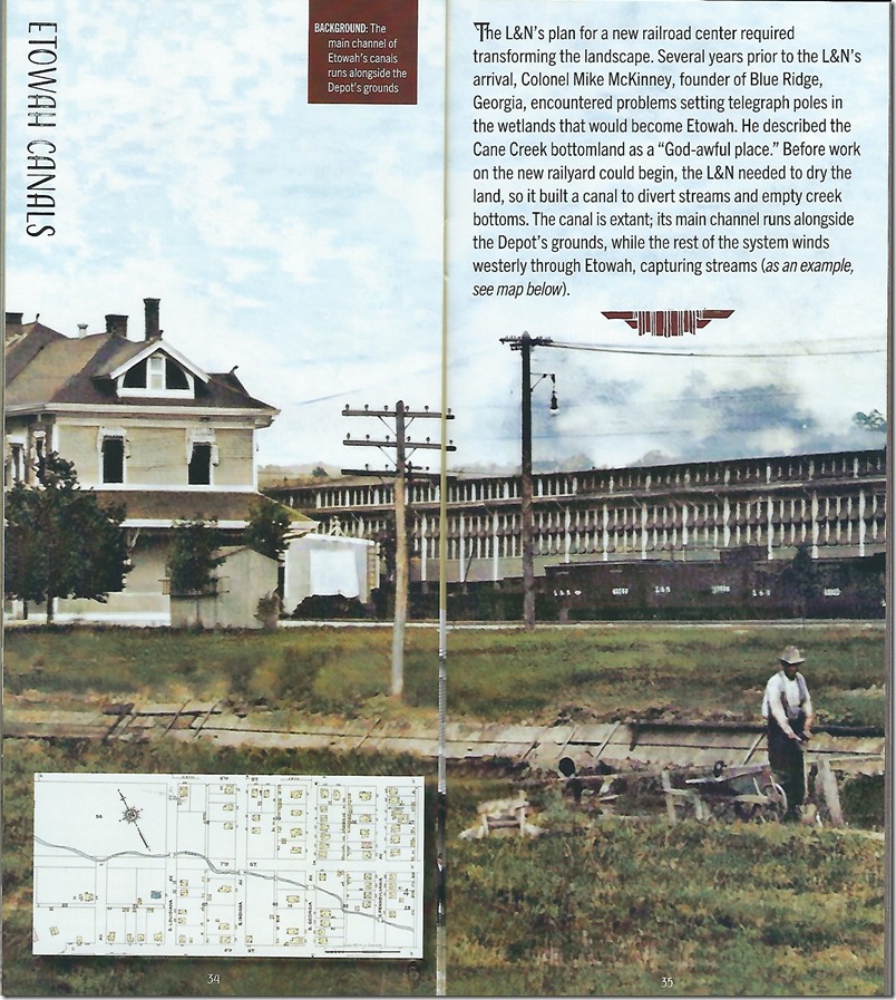 Etowah history. The Canals.