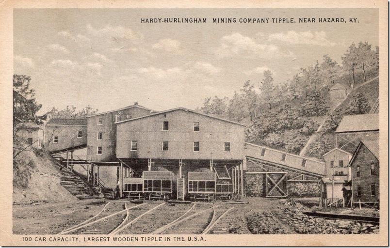Hardy-Burlingham Mining. Hardburly. Tipple.