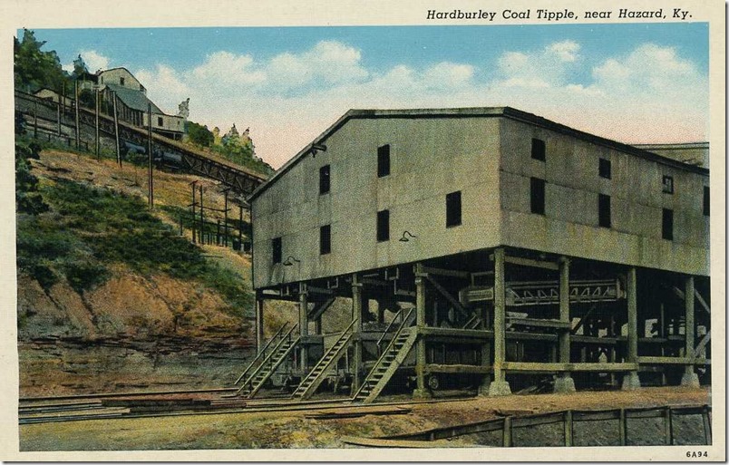 Hardy-Burlingham Mining. Hardburly. Tipple.