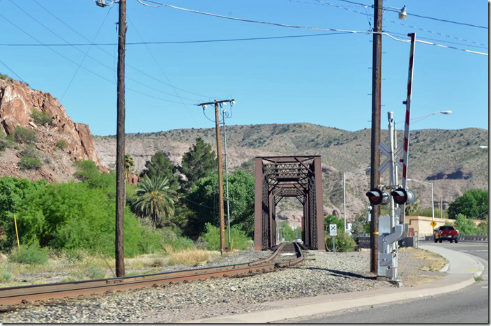 AZER bridge. View 2. Clifton AZ.