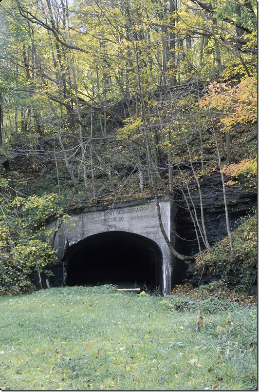 Portal for Mine 30 on the opposite side of the creek across from the depot. Lynch Portal 30.