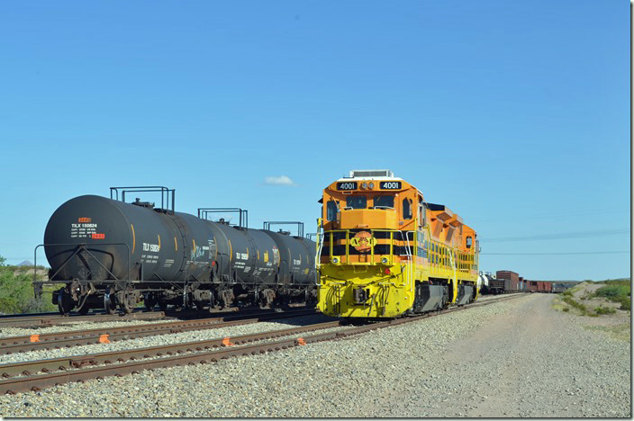 AZER 4001-4009. View 2. South Siding AZ.