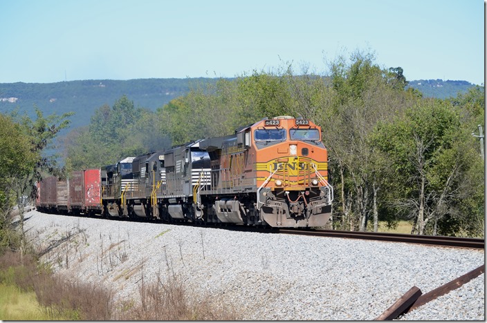 BNSF 5423-6911-6670-9084. Rising Fawn GA. View 2.