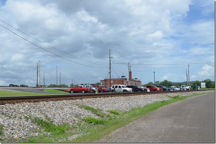 NS yard office at Portsmouth OH. 06-17-2015.