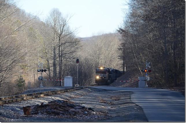 NS 8133 near Bandy VA. Almost to the top of the hill.