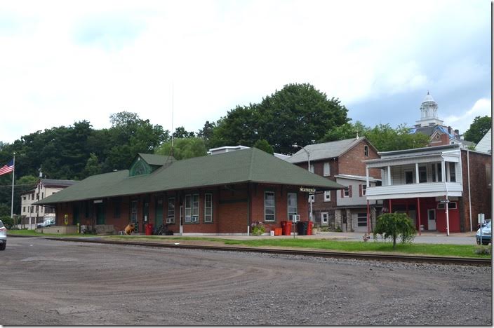 ex-LV depot. View 2. Weatherly PA.