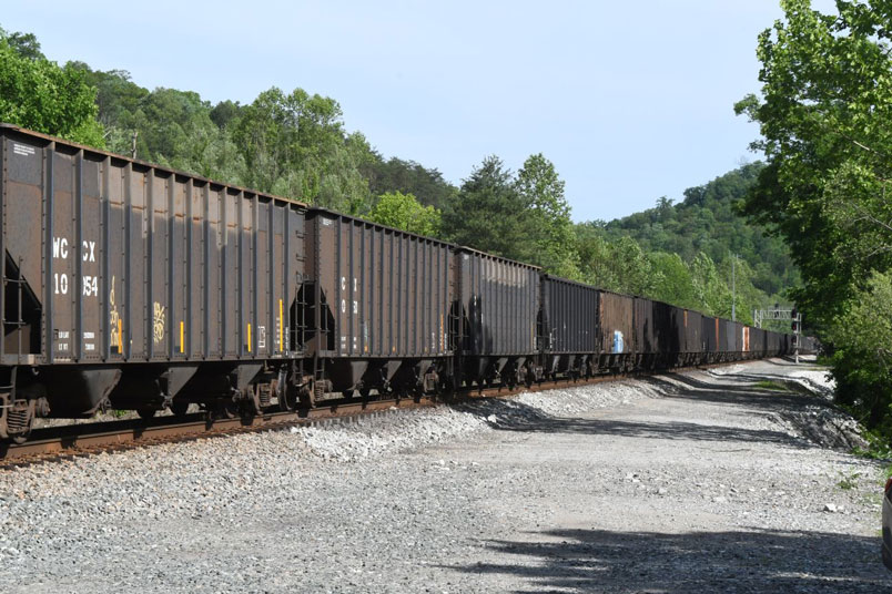 J14 has a mix of leased hoppers for coke loading.