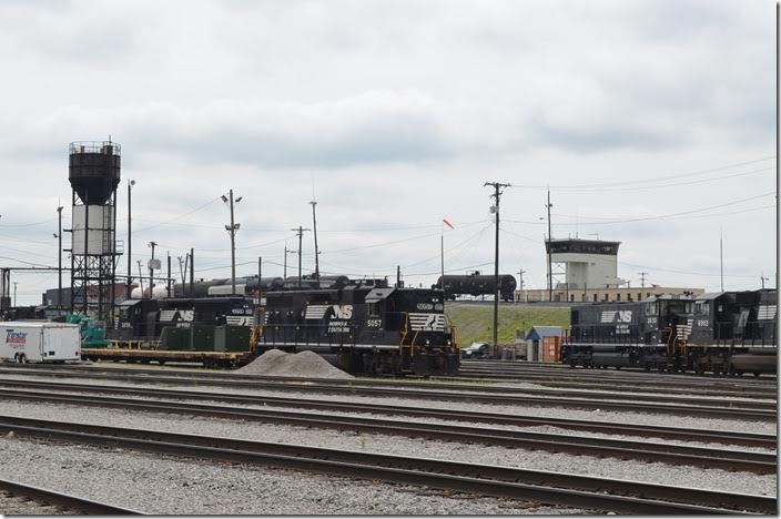 NS loco shop. Bellevue. View 2.