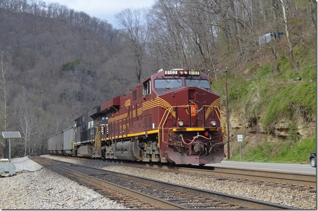 NS pusher 8102-8147. Keystone.