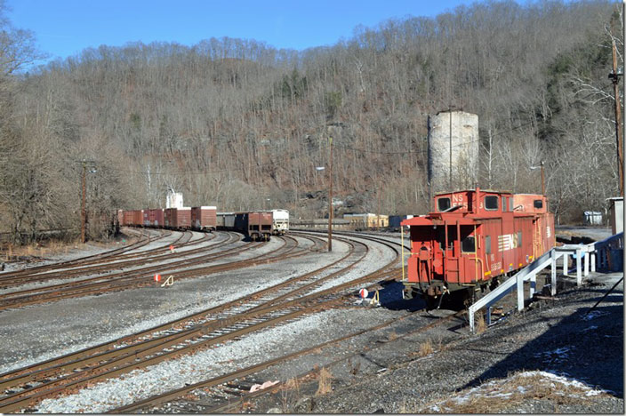 NS Wilcoe WV yard. View 2.