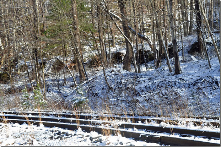 Abandoned coke ovens above the former USC&C #8 operation at Elbert. USC&C operated 8 coke ovens. Elbert WV.