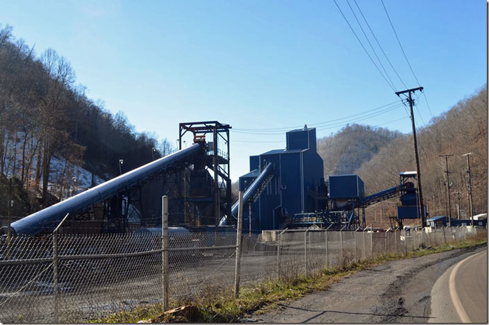 Opposite view of the plant. WV 16 on right. Caretta WV. Caretta Minerals.