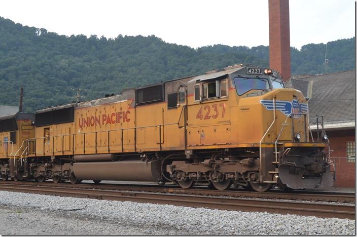 UP SD70M 4237. Williamson WV.