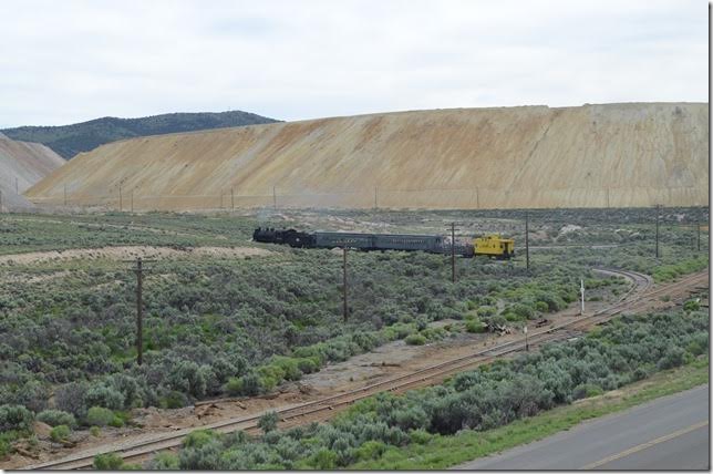 That huge mountain of rock is the “Keystone dump.” You can imagine the excavated pit that it came out of.